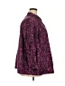 Catherines 100% Polyester Paisley Purple 3/4 Sleeve Blouse Size 2X (petite) - photo 4