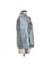 Kensie 100% Polyester Floral Blue Denim Jacket Size 8 - photo 4