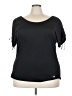 Marika Black Short Sleeve Top Size XXL (estimated) - photo 1