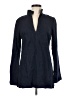 Tory Burch 100% Linen Blue Long Sleeve Blouse Size 6 - photo 1