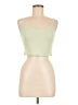 Shein 100% Polyester Green Tank Top Size 6 - photo 1