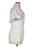 JS Collections 100% Acetate Gray Short Sleeve Top Size 16 - photo 4