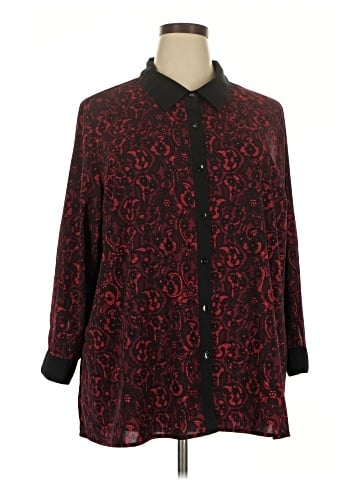 Catherines 3/4 Sleeve Blouse (view 1)