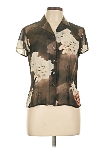 Evan Picone Short Sleeve Blouse (view 1)