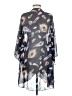 Unbranded 100% Polyester Gray Blue Kimono Size S (estimated) - photo 2