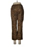 Harold's Paisley Brown Casual Pants Size 6 - photo 2