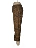 Harold's Paisley Brown Casual Pants Size 6 - photo 5