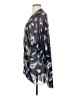 Unbranded 100% Polyester Gray Blue Kimono Size S (estimated) - photo 5