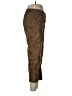 Harold's Paisley Brown Casual Pants Size 6 - photo 4