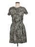 Old Navy Animal Print Gray Casual Dress Size M - photo 1
