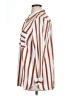 Dex 100% Rayon Stripes Orange 3/4 Sleeve Button-Down Shirt Size 1X - photo 5