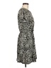 Old Navy Animal Print Gray Casual Dress Size M - photo 4