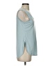 Unbranded Blue Sleeveless T-Shirt Size XS - photo 4