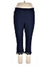 Avenue Solid Blue Active Pants Size 20 - photo 1