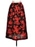 Assorted Brands 100% Polyester Floral Red Formal Skirt Size 11 - photo 1