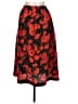 Assorted Brands 100% Polyester Floral Red Formal Skirt Size 11 - photo 2