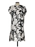 Shoreline Print Gray Casual Dress Size L - photo 2