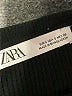 Zara Black Long Sleeve Top Size S - photo 7