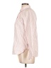J.Crew 100% Cotton Stripes Pink Long Sleeve Button-Down Shirt Size 10 - photo 5