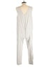 Double Zero Solid Gray Jumpsuit Size L - photo 2