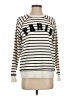 Joei & I Stripes Ivory Pullover Sweater Size S - photo 1