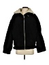 BDG Solid Black Faux Fur Jacket Size S - photo 1