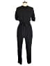 Calvin Klein 100% Viscose Solid Black Jumpsuit Size 10 - photo 1