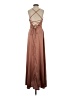 Azazie 100% Polyester Brown Cocktail Dress Size 2 - photo 2