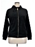 White Mark Black Zip Up Hoodie Size XL - photo 1