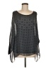 Baci Gray Long Sleeve Blouse Size Med - Lg - photo 1