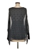Baci Gray Long Sleeve Blouse Size Med - Lg - photo 2