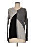 INC International Concepts Color Block Gray Pullover Sweater Size M - photo 1