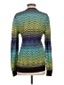 Unbranded Chevron-herringbone Teal Cardigan Size S (estimated) - photo 2