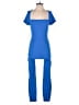 Assorted Brands Color Block Blue Jumpsuit Size XL - photo 1
