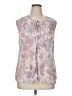 Maurices 100% Polyester Purple Sleeveless Blouse Size XL - photo 1
