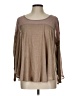 Cecico Brown Long Sleeve Top Size L - photo 1
