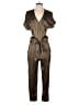 Splendid 100% Viscose Metallic Brown Jumpsuit Size S - photo 1