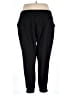 Unbranded Solid Black Casual Pants Size 3X - photo 2