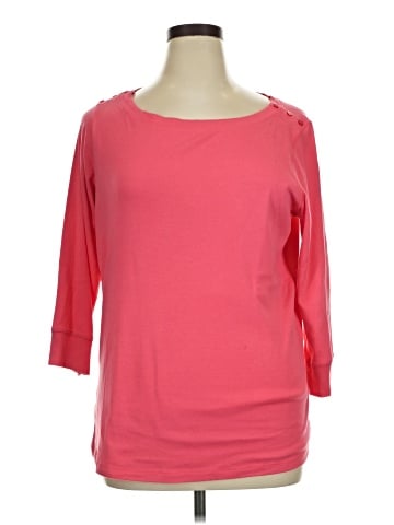 Jones New York Sport 3/4 Sleeve Top (view 1)