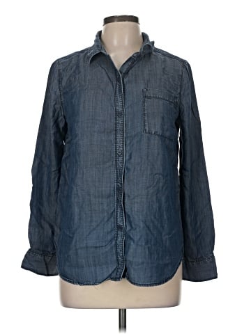 Liz Claiborne Long Sleeve Button-Down Shirt (view 1)