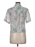 Sandro Silver Short Sleeve Blouse Size Med (2) - photo 2