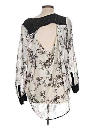 Bar III Long Sleeve Blouse (view 2)