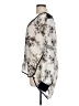 Bar III 100% Polyester Floral Ivory Long Sleeve Blouse Size L - photo 5
