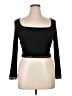 Cider Black 3/4 Sleeve Top Size 0X - photo 1