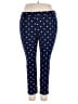 Old Navy Polka Dots Blue Leggings Size 20 - photo 1