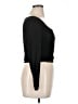 Cider Black 3/4 Sleeve Top Size 0X - photo 4