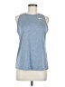 Nike 100% Polyester Blue Active Tank Size M - photo 1