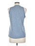 Nike 100% Polyester Blue Active Tank Size M - photo 2
