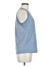 Nike 100% Polyester Blue Active Tank Size M - photo 4
