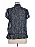 Apt. 9 100% Polyester Blue Short Sleeve Blouse Size XL - photo 2
